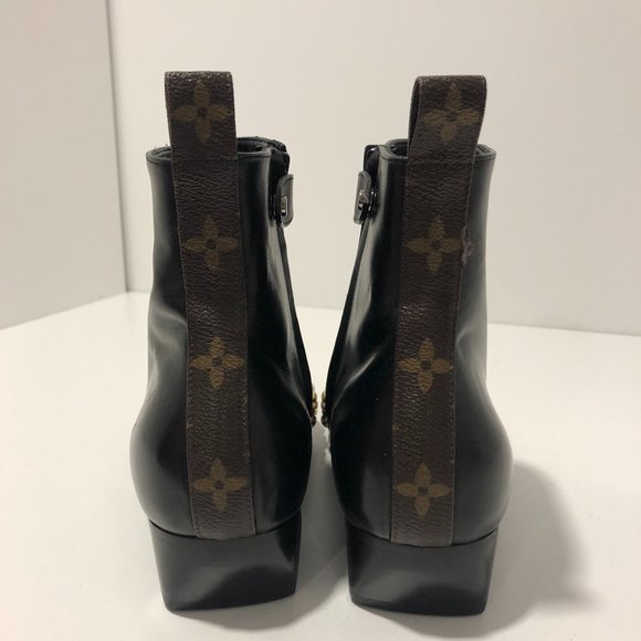 Louis Vuitton Gold rush Stud Ankle Boots - Picture 3 of 6